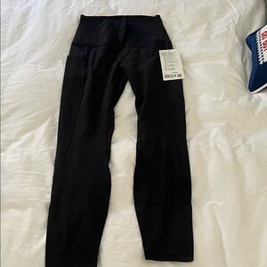lululemon athletica Align HR Pant 25’’ Pant Pockets Black Leggings